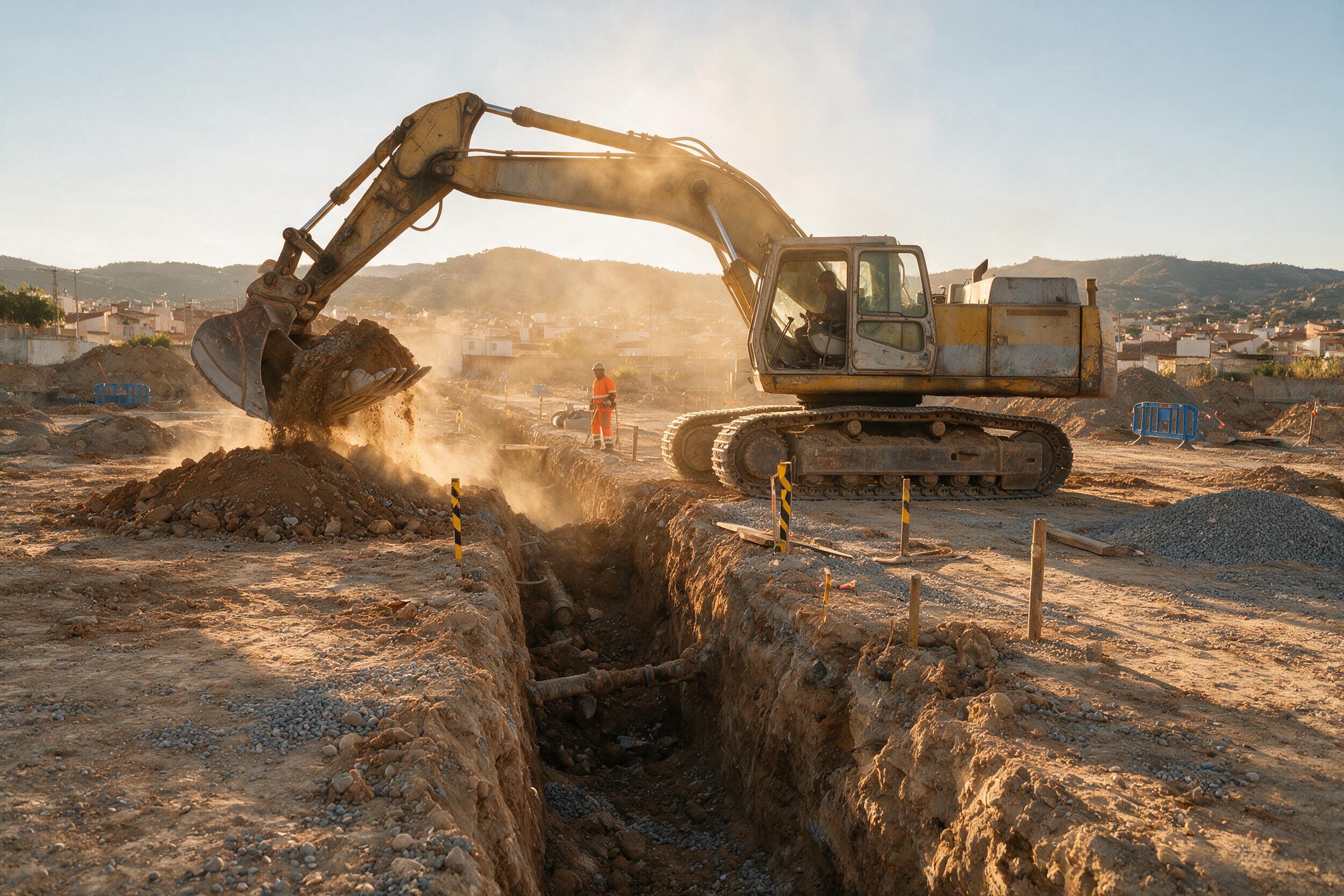 Excavación de obra civil