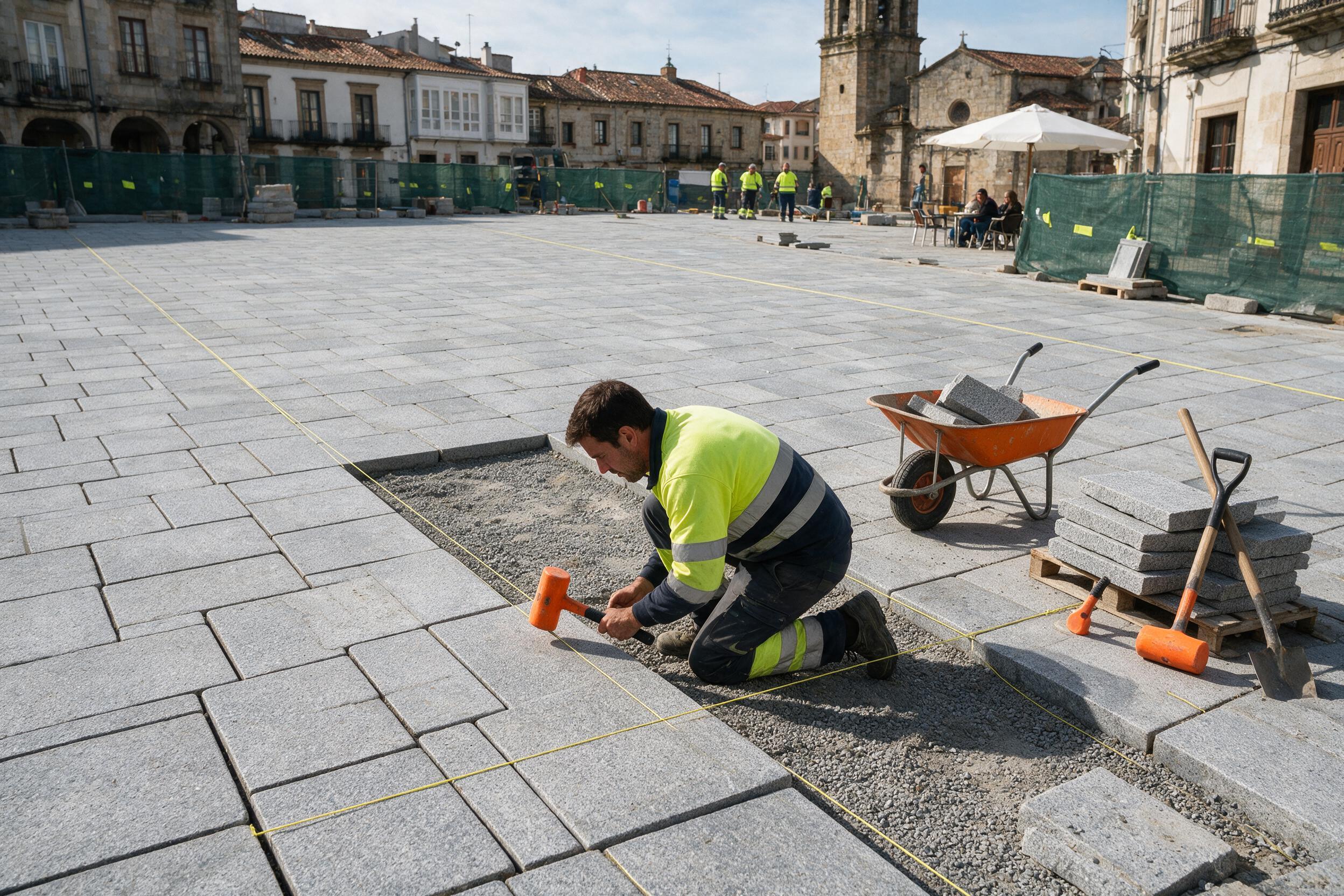 Reurbanización de la calle Virgen de las Angustias